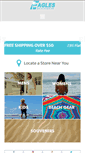 Mobile Screenshot of eaglesbeachwear.net